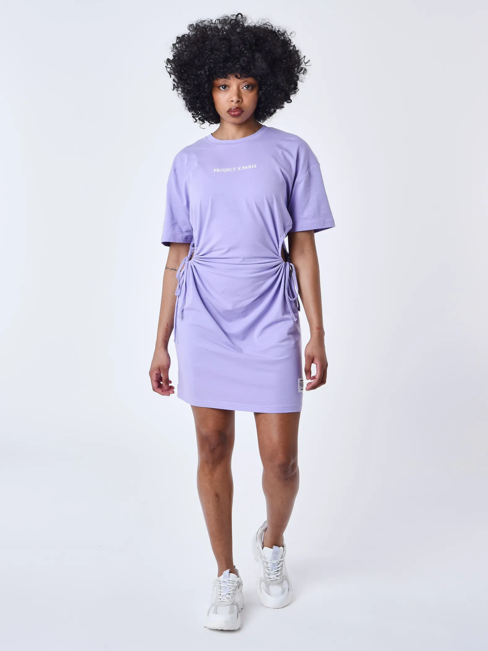 Vestido con cordón