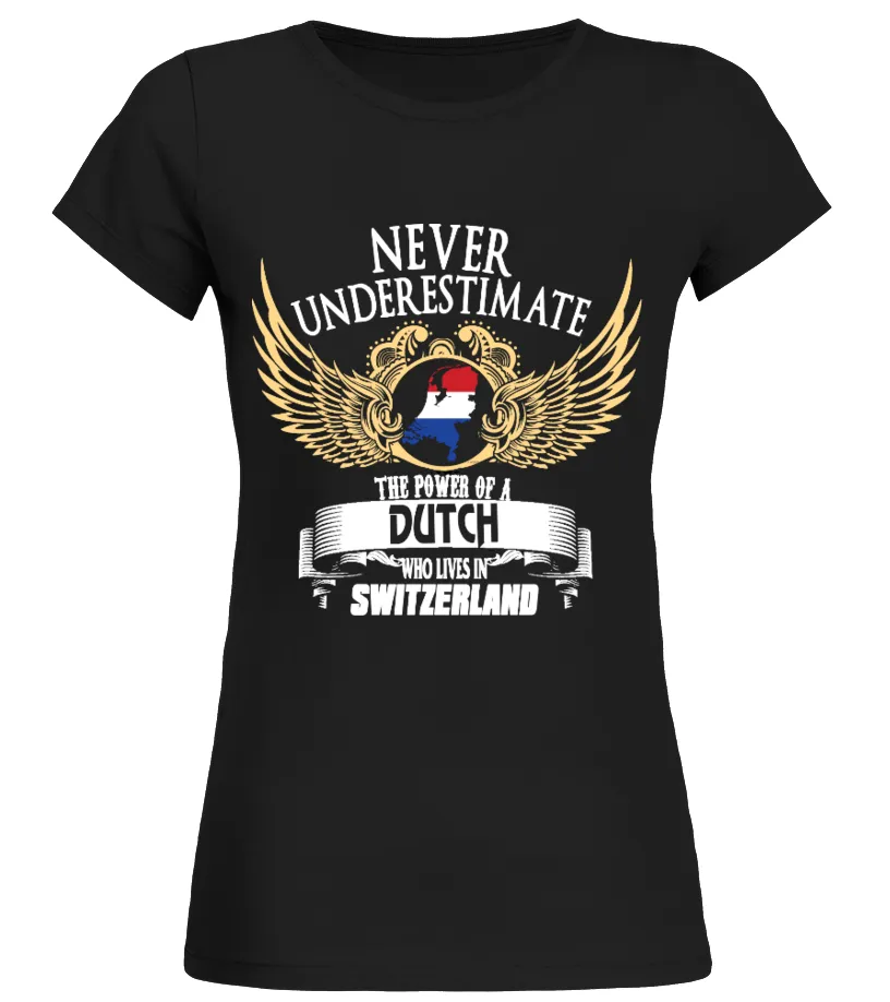 You were born in The Netherlands Camiseta cuello redondo Mujer