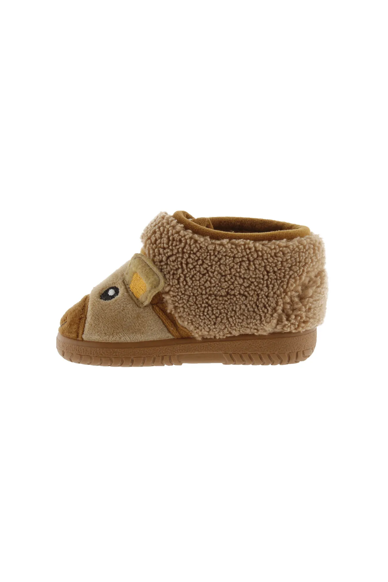 Zapatilla de casa con detalle oso