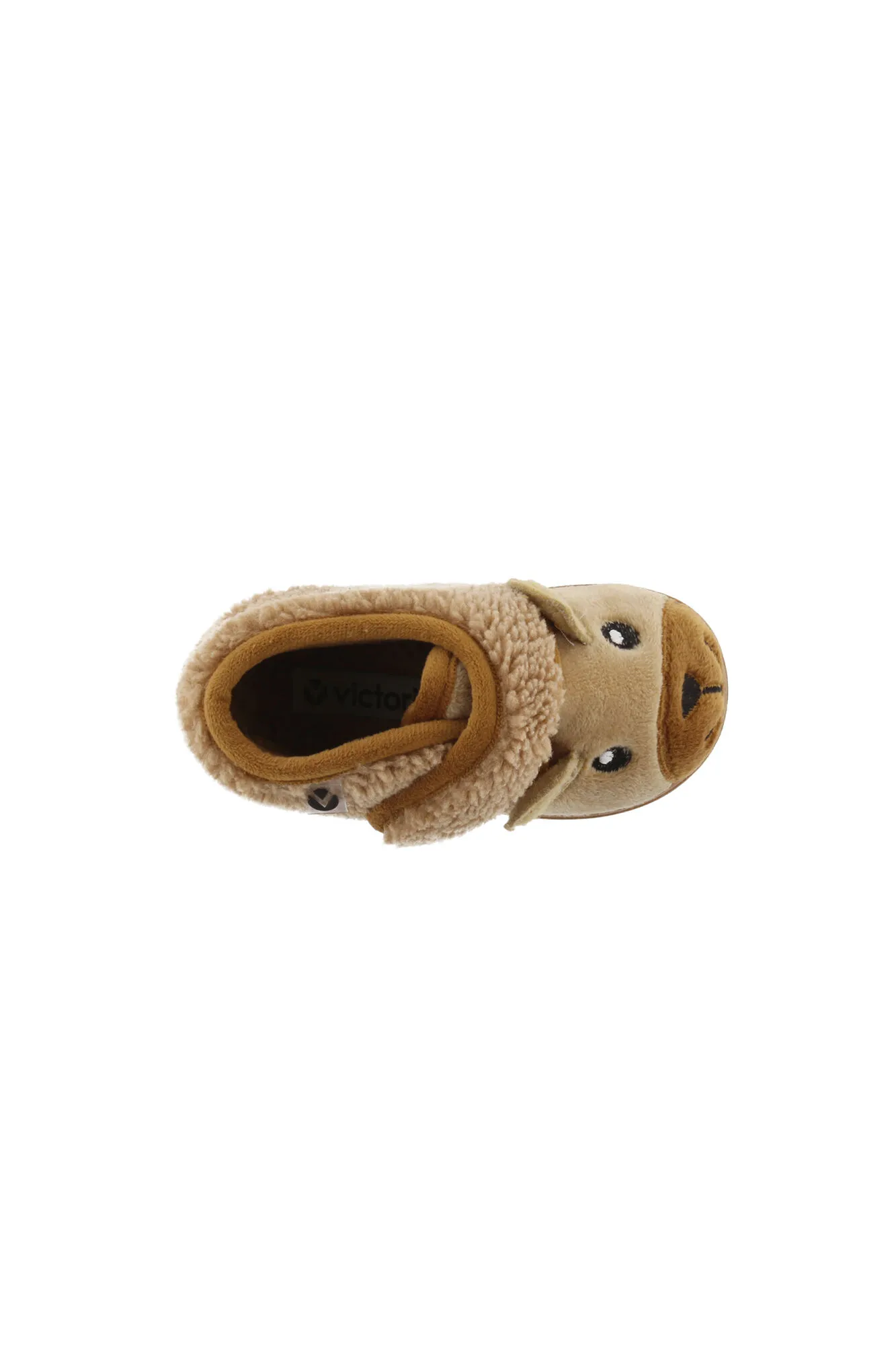 Zapatilla de casa con detalle oso
