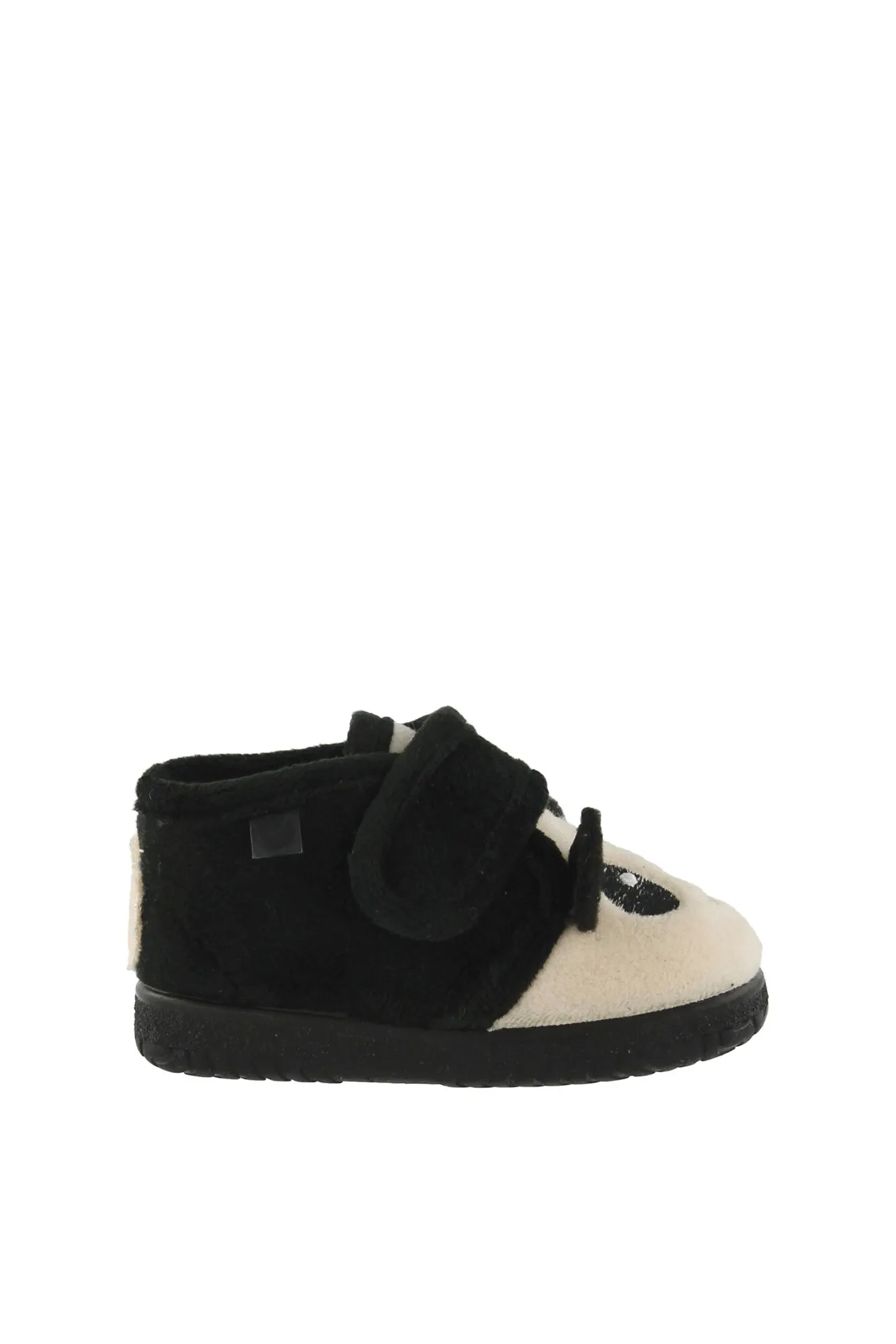Zapatilla de casa con detalle panda
