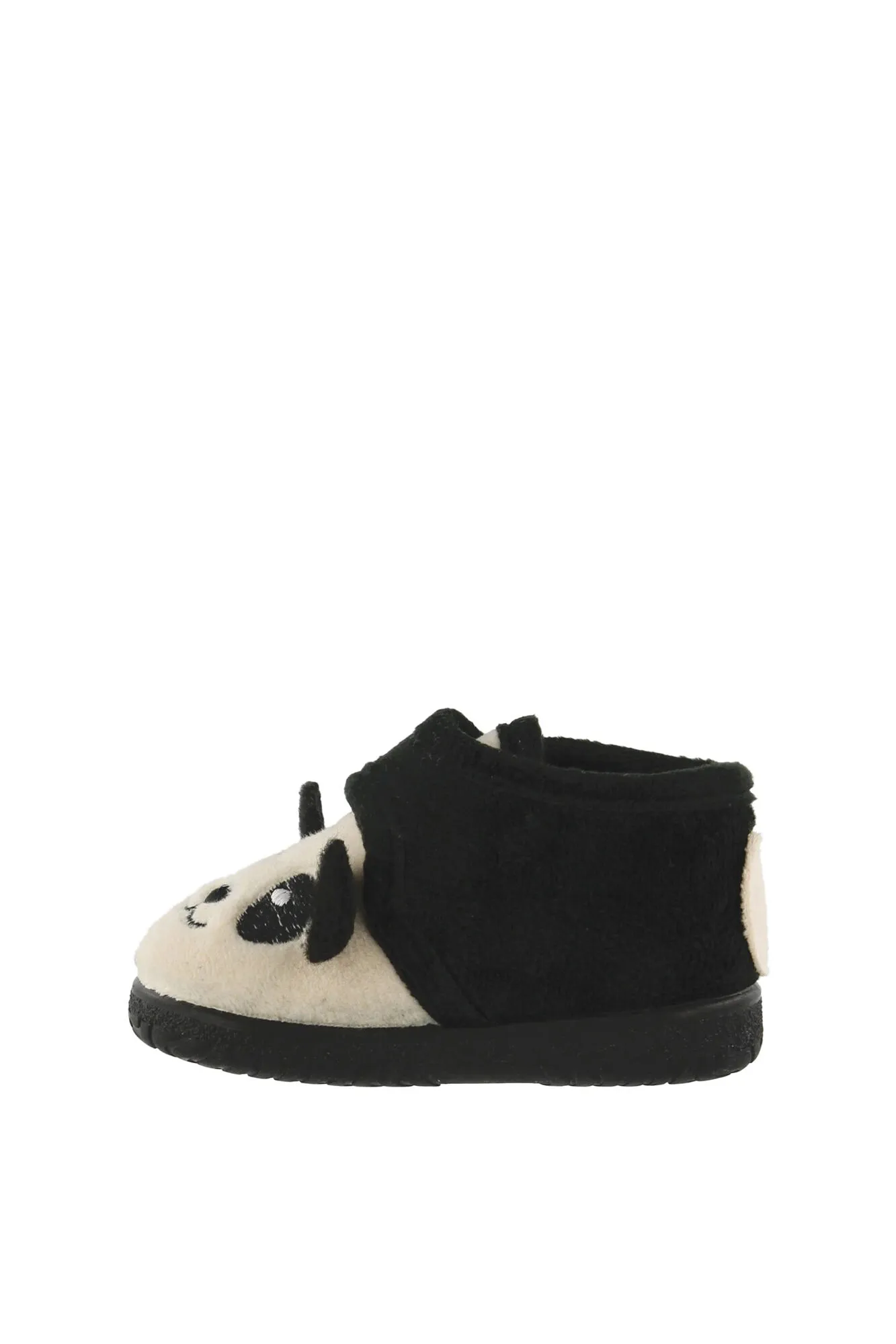 Zapatilla de casa con detalle panda