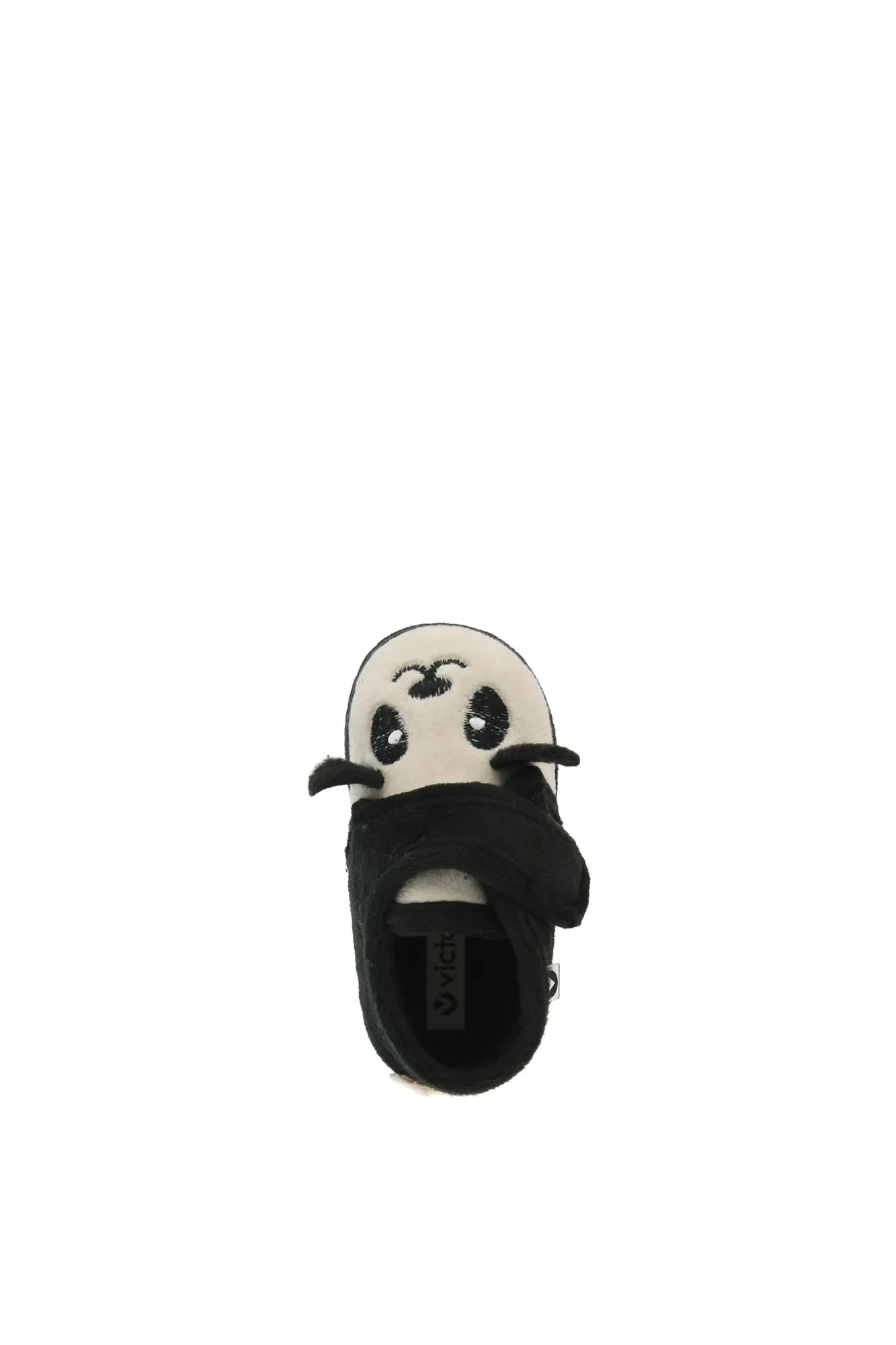 Zapatilla de casa con detalle panda