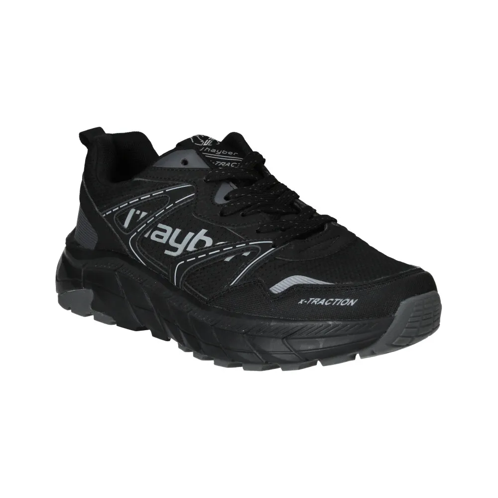 Zapatillas Trail running de hombre Racion Negro