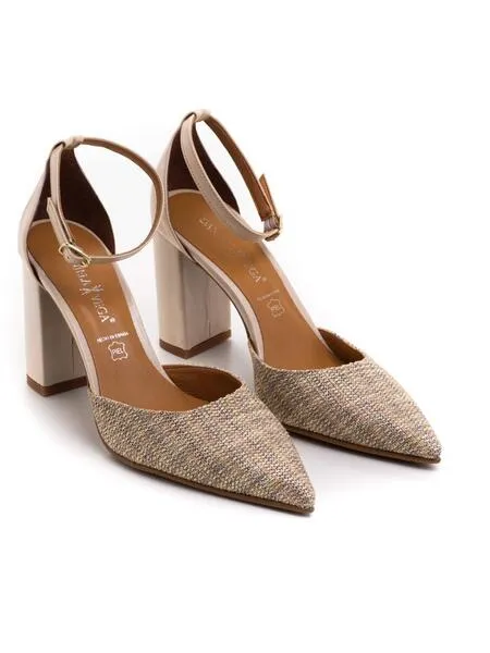 Zapato Daniela Vega 2296c Beige para Mujer 