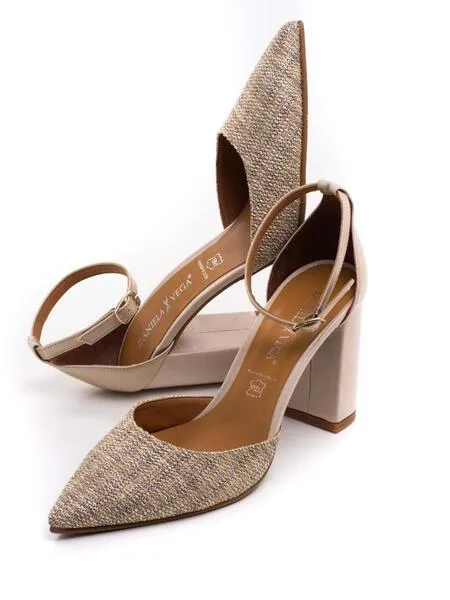 Zapato Daniela Vega 2296c Beige para Mujer 