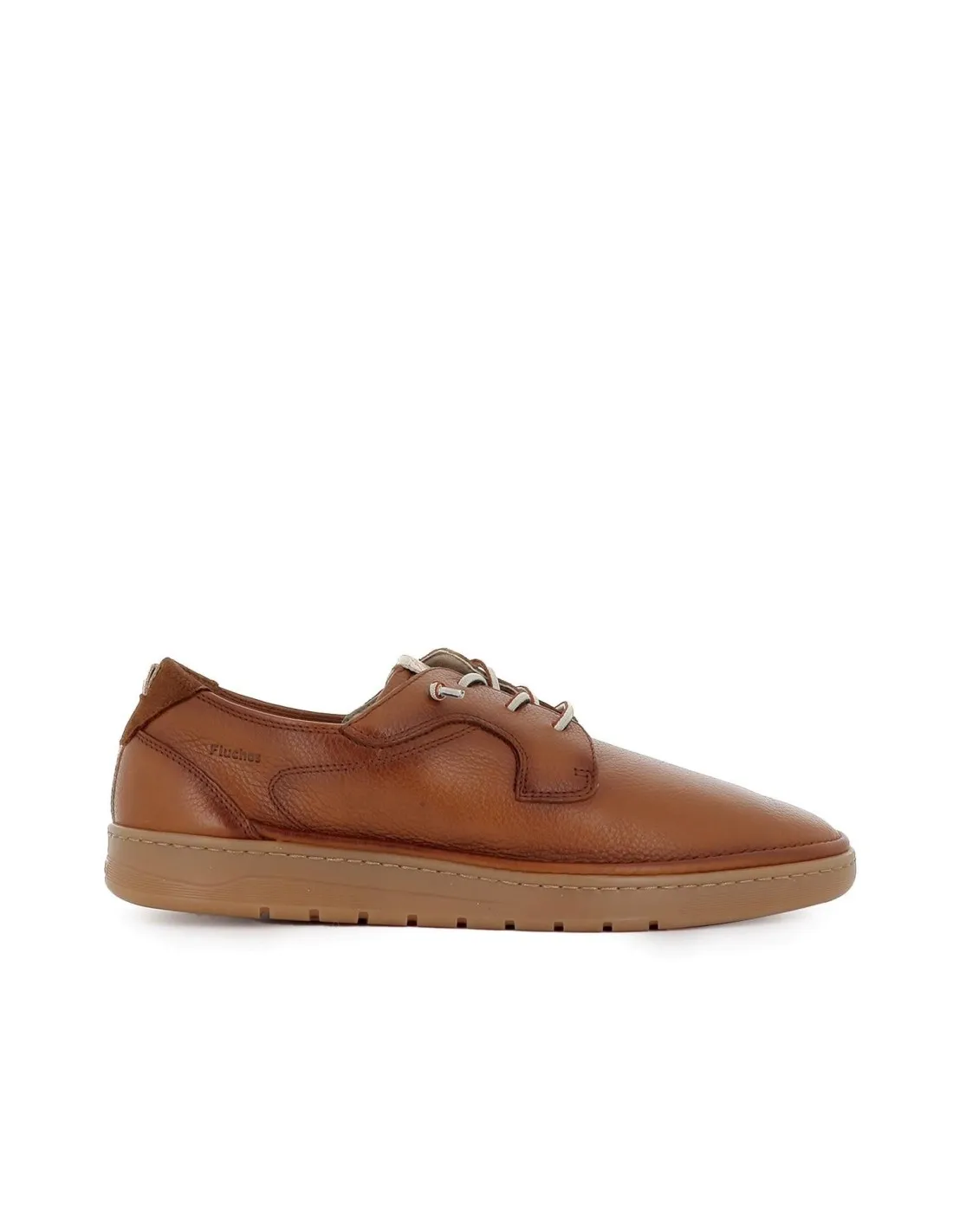 Zapato de cordones diario piel casual cosido hombre cuero Fluchos