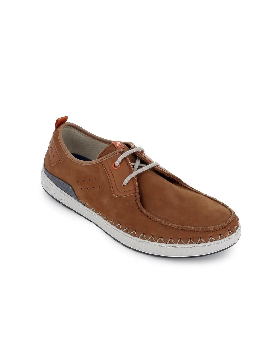 Zapato de cordones diario piel nobuck hombre cuero Fluchos