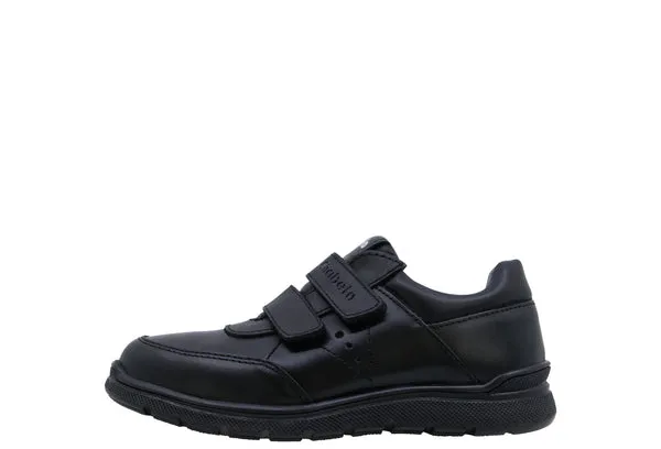 Zapato Niño Escolar Doble  Velcro Chabelo