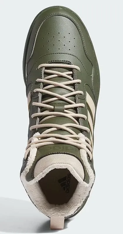 zapatos adidas Performance Hoops 3.0 Mid Wtr - Night Cargo/Clay Brown/Core Black - men´s
