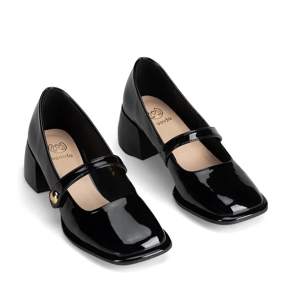 Zapatos Mary Jane Mujer Amelia Negro Weide YL56