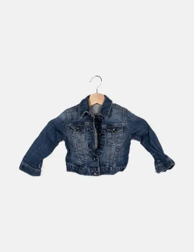 Zara Chaqueta denim con botones