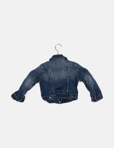 Zara Chaqueta denim con botones