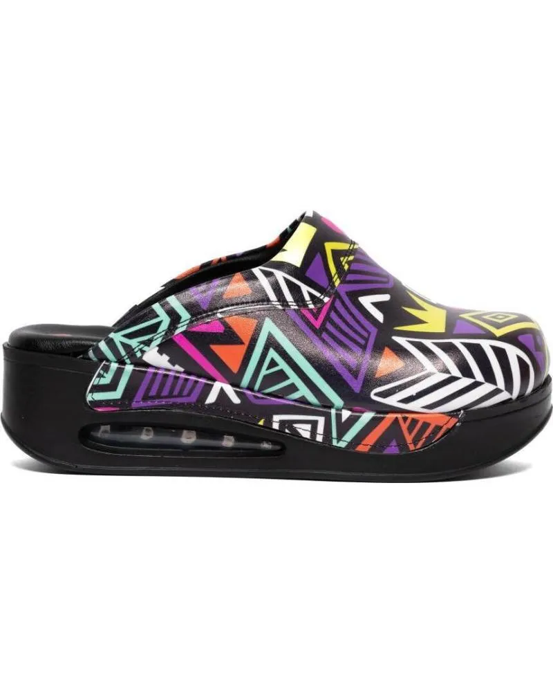 Zuecos de Mujer ZUEKOOS ZUECO SANITARIO TRIANGLES NEGRO